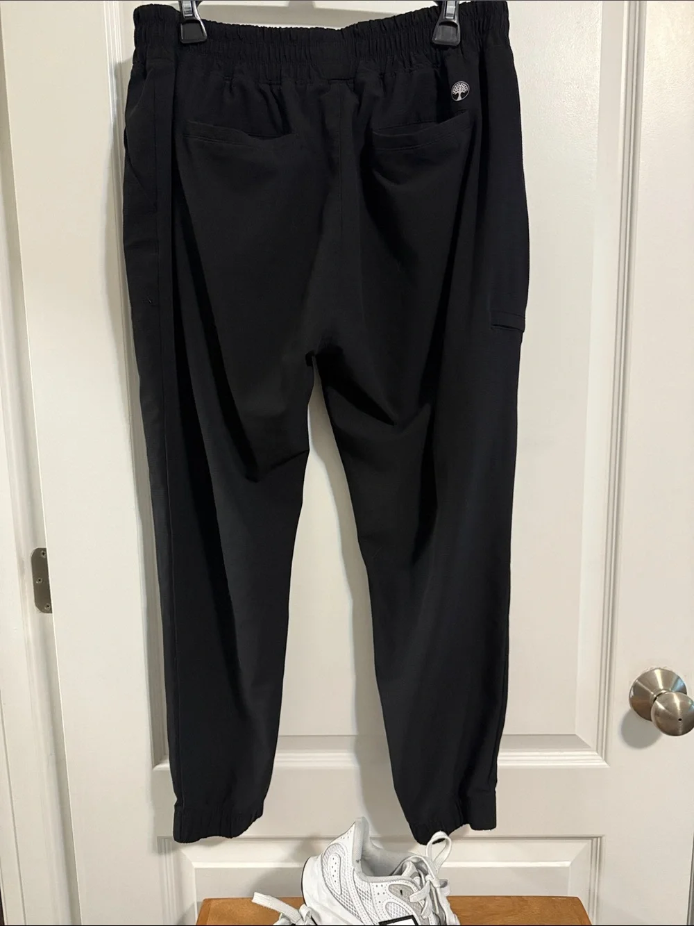 healing hands Black Drawstring Jogger Pants - Picture 3 of 4
